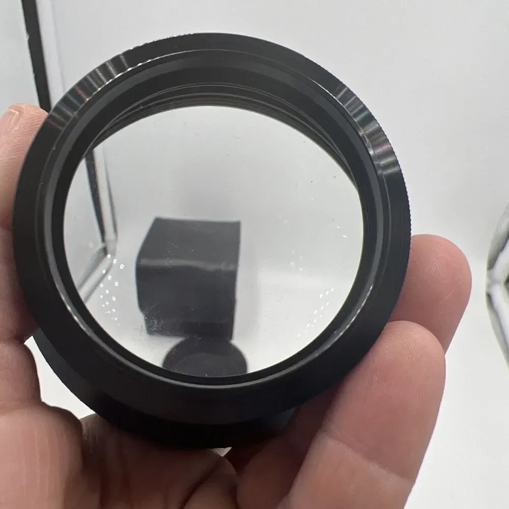 Wide Conversion Lens x0.6 Black Camera Lens Japan with Covers & Box